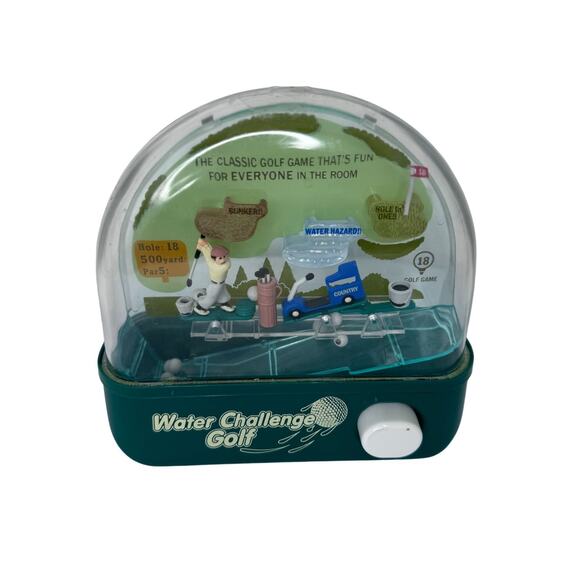 Other - RARE 2007 WATER CHALLENGE GOLF VINTAGE Push Button Water Game by Penny